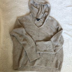 James Perse LA cashmere blend hooded sweater